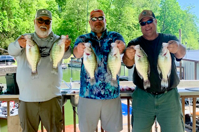 Wynn:  Crappie Spawn Appears to Be Over